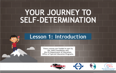Your Journey to Self Determination Series