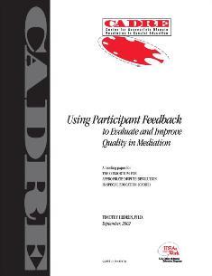 Using Participant Feedback - cover